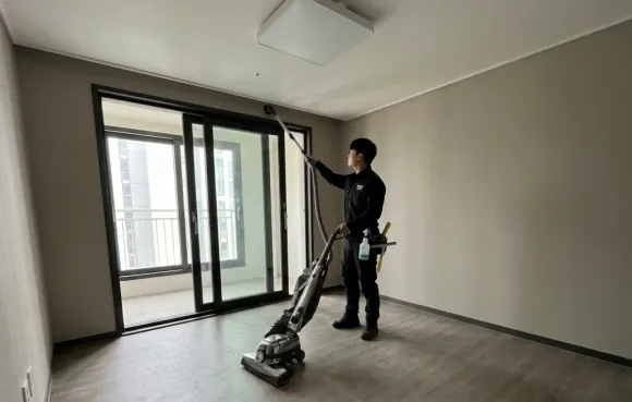 신축 아파트 컬비 청 필터에 먼지가 이렇게 많이 7